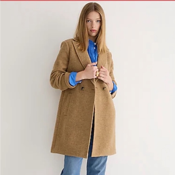 J. Crew Jackets & Coats J Crew Daphne Topcoat In Italian Boiled